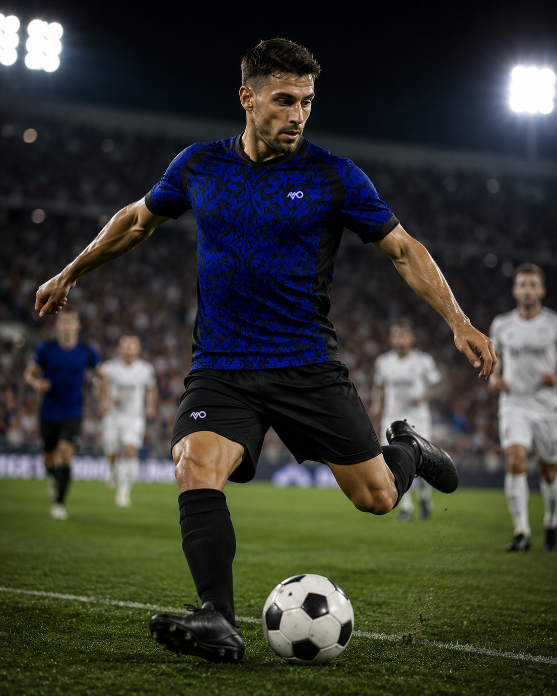Uniforme de fútbol personalizado Modelo Zafiro